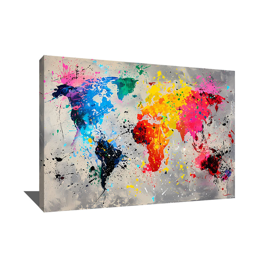 Tableau de Carte du Monde