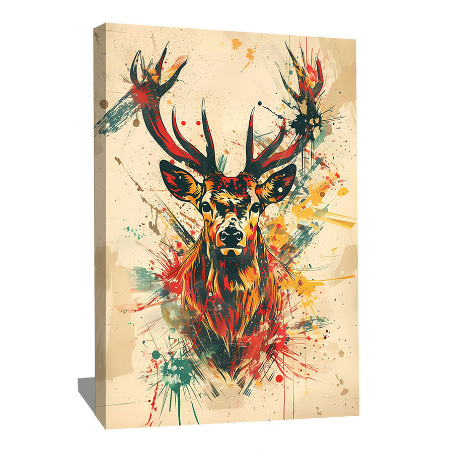 tableau cerf