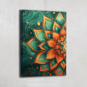 Tableau Mandala Abstrait