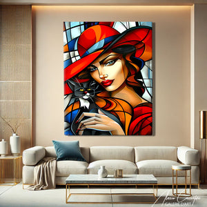 Reproduction Tableau Cubisme