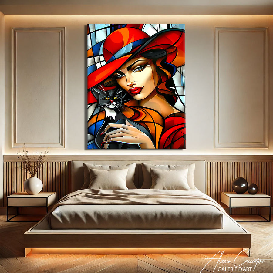 Tableau Cubisme Picasso – mise en situation