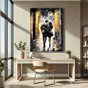 Tableau Romantique Amour