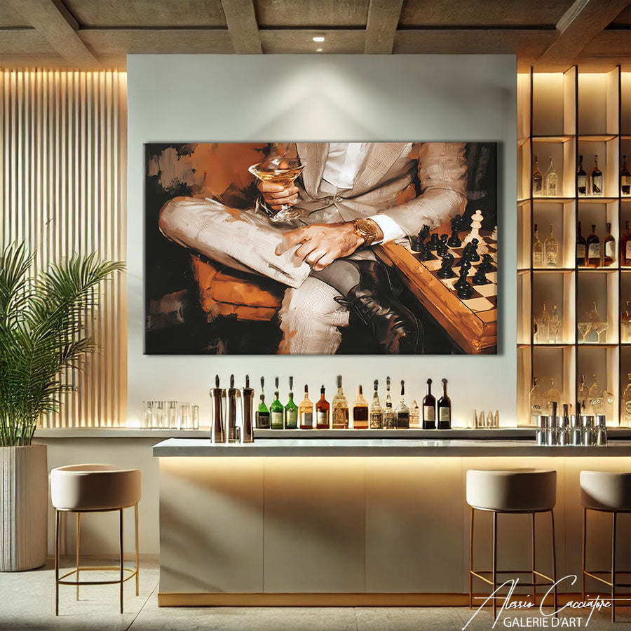TABLEAU DECORATION CHIC AlessioCacciatore – mise en situation