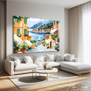 Décoration Murale Paysage Méditerranéen