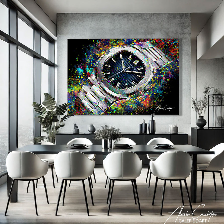 TABLEAU PATEK PHILIPPE ART
– mise en situation