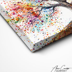 TABLEAU ARBRE DE VIE BLANC Alessio Cacciatore