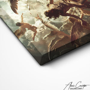 TABLEAU BAROQUE CELESTE Alessio Cacciatore