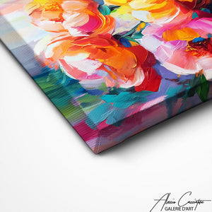 TABLEAU MODERNE FLEURS Alessio Cacciatore