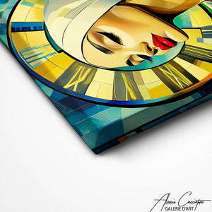 TABLEAU FEMME ART DÉCO Alessio Cacciatore