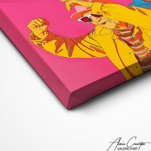 TABLEAU CONTEMPORAIN COULEUR Alessio Cacciatore