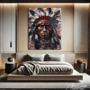 TABLEAU CHEF INDIEN MODERNE