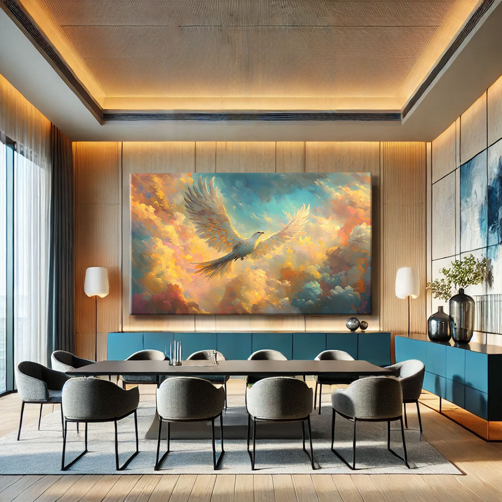 TABLEAU OISEAU DU PARADIS