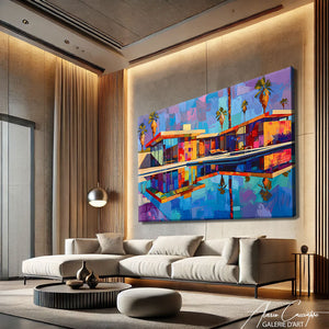TABLEAU ART MODERNE COLORÉ AlessioCacciatore
