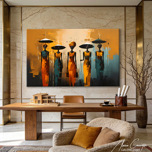 TABLEAU AFRICAIN ANCIEN