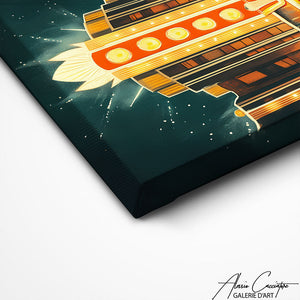 TABLEAU CINÉMA ART DÉCO Alessio Cacciatore