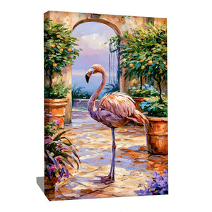 Flamant Rose Tableau