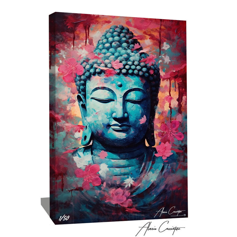 tableau bouddha