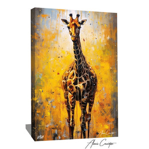 tableau girafe
