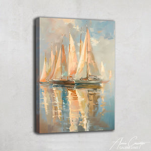 Tableau Mer et Bateau