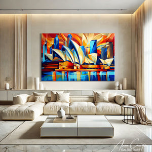 Tableau Cubique Moderne