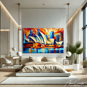 Tableau Cubique Abstrait