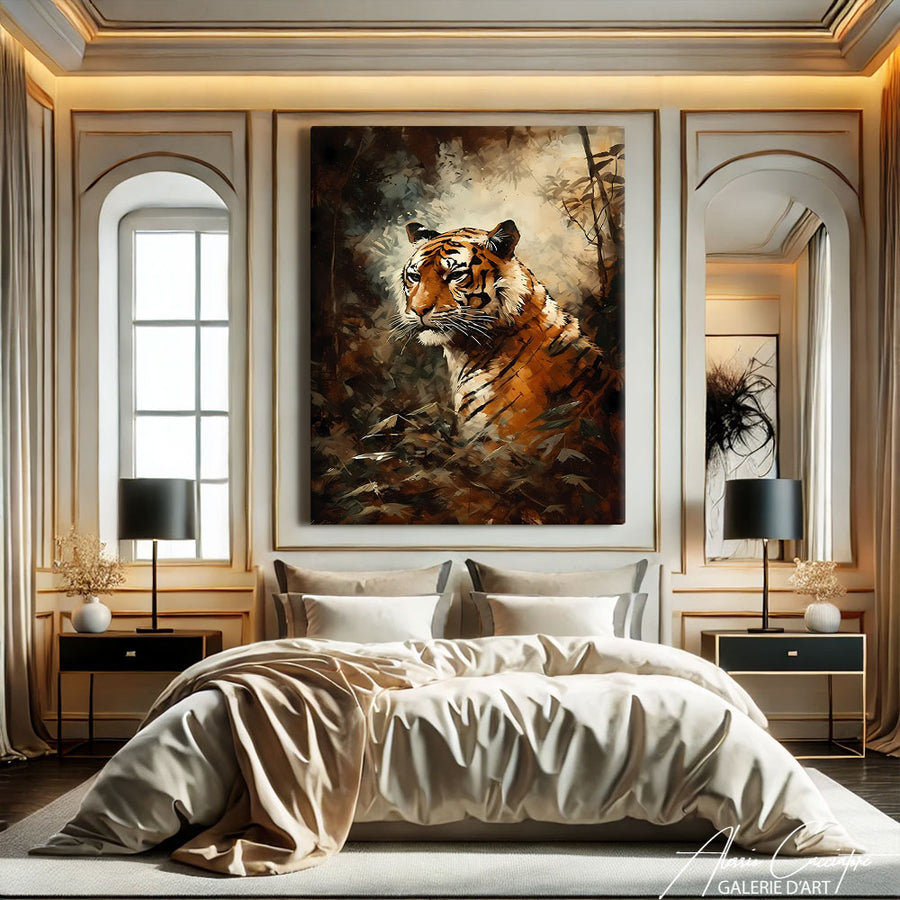 TABLEAU TIGRE JUNGLE – mise en situation
