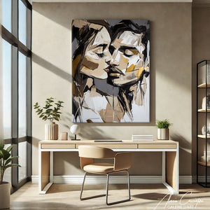 Tableau Romantique Amour