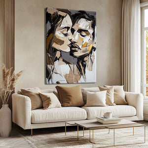 Toile Couple Amoureux