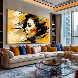 Tableau Visage Femme