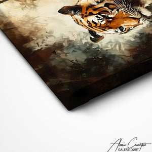 TABLEAU TIGRE JUNGLE Alessio Cacciatore