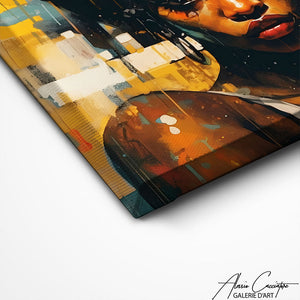 TABLEAU VISAGE FEMME AFRICAINE Alessio Cacciatore
