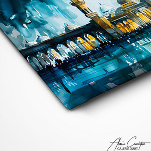 TABLEAU TRIPTYQUE ORIENTAL Alessio Cacciatore