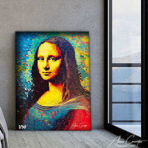 tableau street art mona lisa