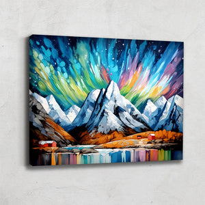 TABLEAU AURORE BORÉALE