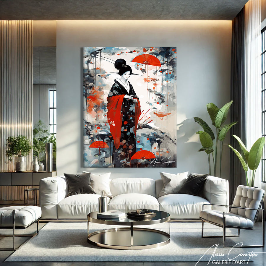 Tableau Japonais Design – mise en situation