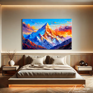 Tableau de Paysage de Montagne