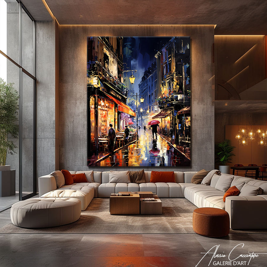 Peinture Acrylique Paris – mise en situation
