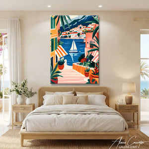 Toile Style Mediterraneen