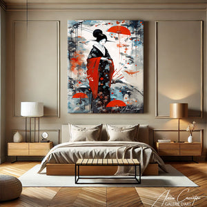 grand tableau japonais