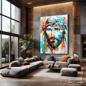 TABLEAU JÉSUS ART Alessio Cacciatore