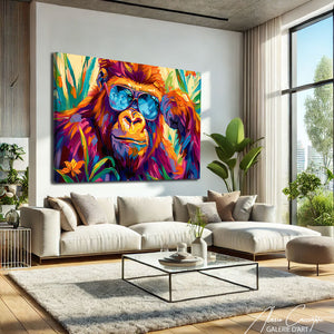 Peinture Gorille