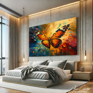 Toile Papillon Moderne