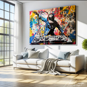 Portrait Pop Art Peinture