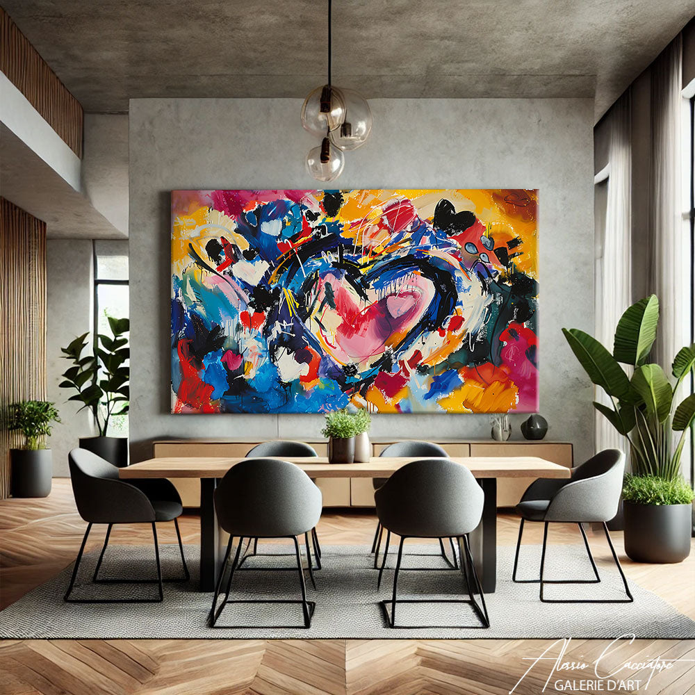 Grand Tableau Mural Salon