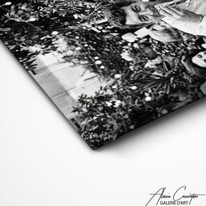 TABLEAU NOIR ET BLANC POUR CUISINE Alessio Cacciatore