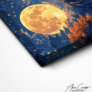 TABLEAU MURAL LUNE Alessio Cacciatore