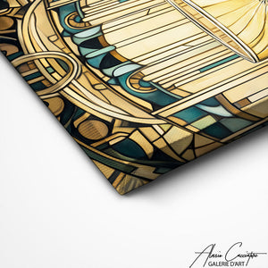 TABLEAU ART DÉCO MODERNE Alessio Cacciatore