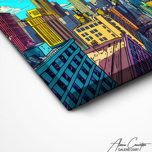 TABLEAU POP ART NEW YORK Alessio Cacciatore