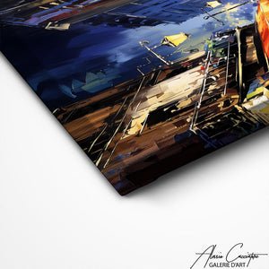 TABLEAU ACRYLIQUE PARIS Alessio Cacciatore