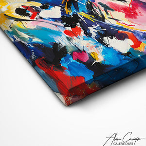 TABLEAU COEUR ABSTRAIT AlessioCacciatore